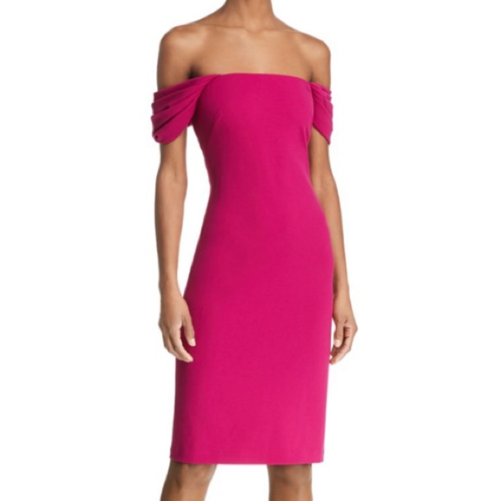 Eliza J Off-the Shoulder Sheath Dress